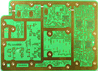RF/Microwave PCB 12 Layer Rogers RO4350 + ISOLA