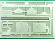 RF/Microwave PCB 2 Layer Rogers RO4350 + Silver plating